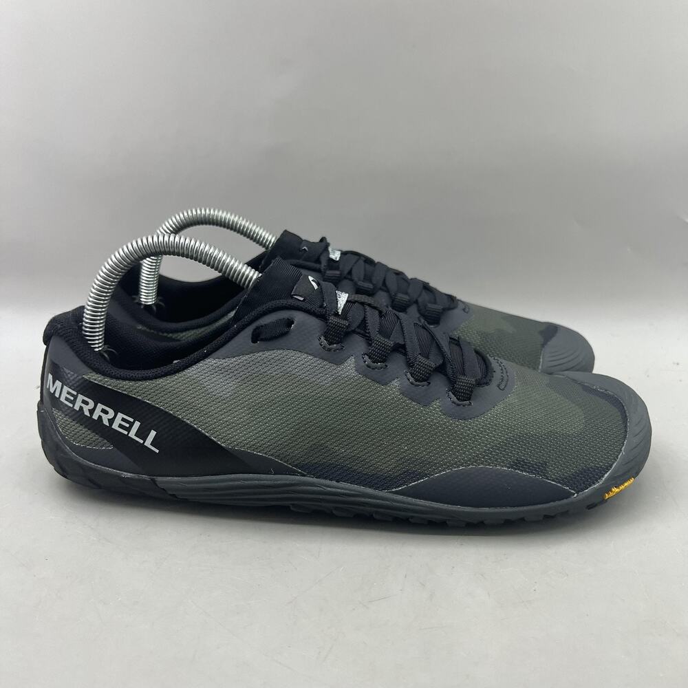 Merrell Vapor Glove 4 Barefoot Shoes Women Size 10 Gray Mesh Minimal Sneakers
